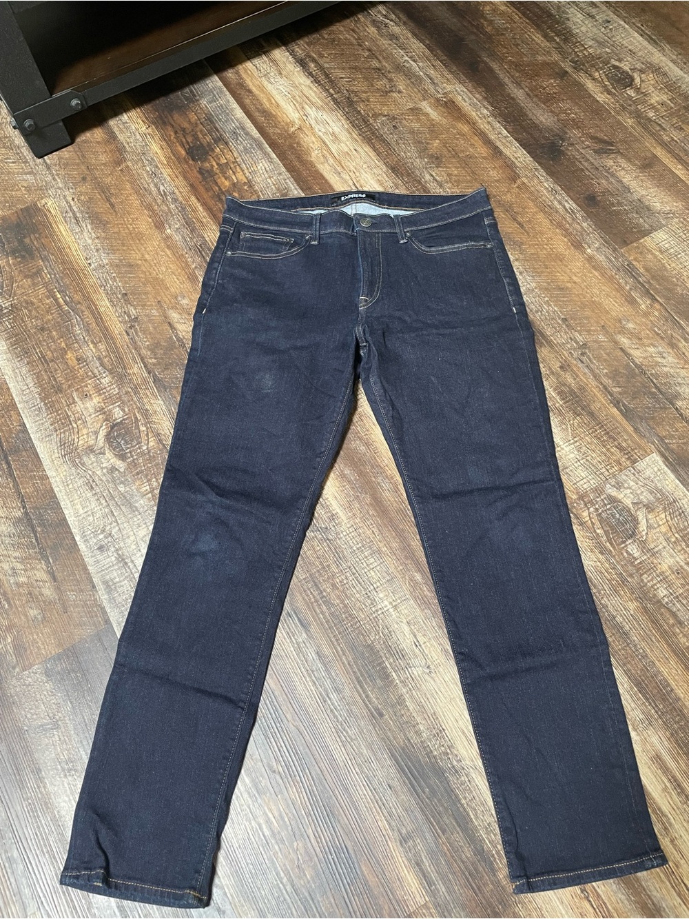 Express Men's Slim Jeans in Dark Indigo
